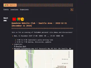 HWC Seattle — A simple, retro theme for Hugo