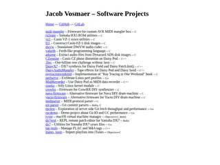 Jacob's Software Projects
