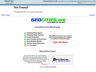 WebCite query result