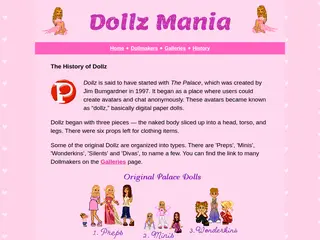 The History of Dollz - Drag and Drop 90s 00s Dollz