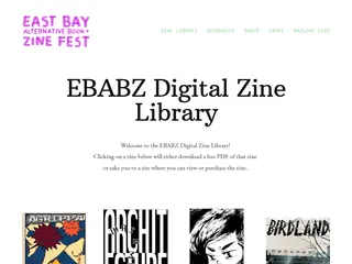 Zine Library — East Bay Alternative Book & Zine Fest
