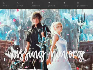 m i s s i n g - n i n   •   ⌜ O R G ⌟  ☆