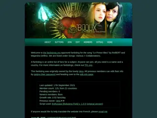 Bijoux - Le Prince Bleu Fanlisting