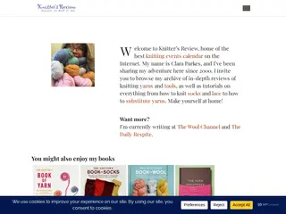 Knitter's Review – Reviews of yarn, books, tools, events, and the most extensive knitting event calendar on the Internet.