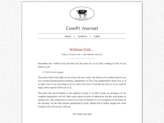 CowPi Journal