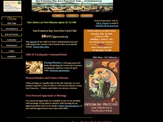 postcard.org SFBAPCC San Francisco Bay Area Postcard Club @ postcard.org – postcard questions collecting postcards vintage postcards antique postcards old postcards photo postcards