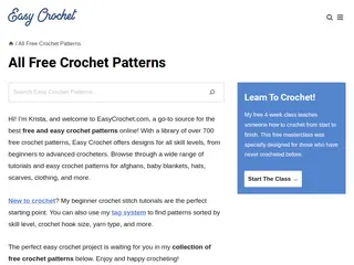 700+ Free Easy Crochet Patterns - Easy Crochet Patterns