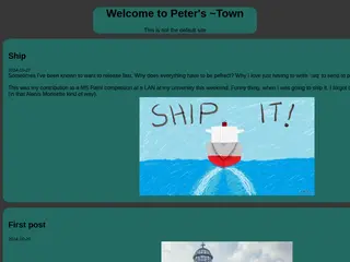 welcome to Peter's ~ page