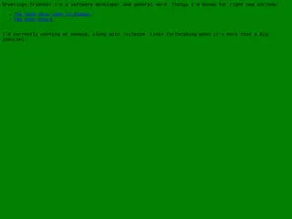 welcome to my ~ page