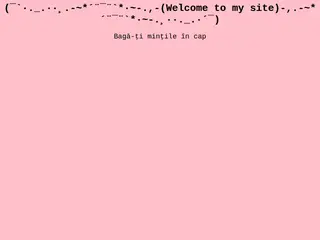 welcome to my ~ page