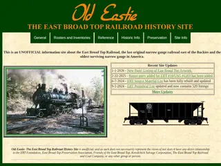 Old Eastie - The East Broad Top Railroad History Site