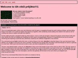 welcome to my ~ backalley code.