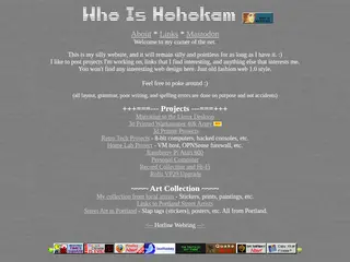 High-tech mid-life crisis. Who is Hohokam?