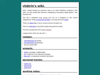chötrin's wiki.