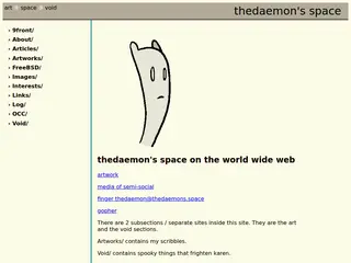 thedaemon's space