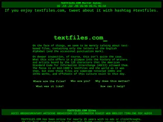 T E X T F I L E S D O T C O M