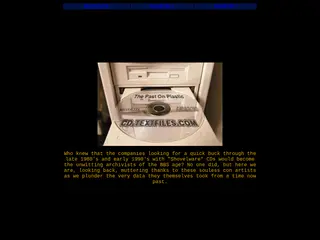 CD.TEXTFILES.COM: The Past on Plastic