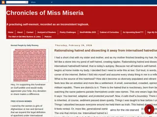 Chronicles of Miss Miseria