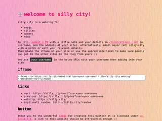 welcome to silly.city