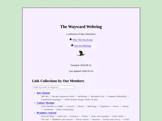 The Wayward Webring