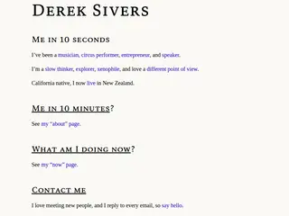 Derek Sivers