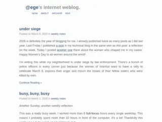 @ege’s internet weblog