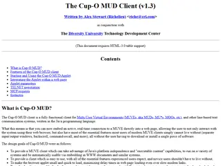 The Cup-O MUD Client
