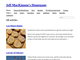 Jeff MacKinnon's Homepage