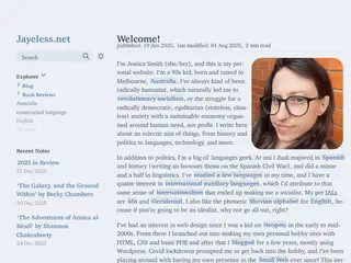 Welcome! - Jayeless.net