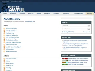 Something Awful: The Internet Makes You Stupid