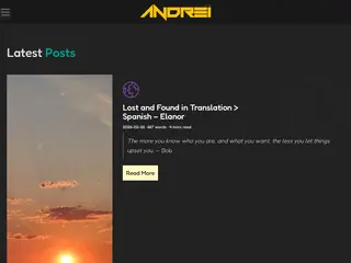 My Corner of the Internet - andrei.xyz