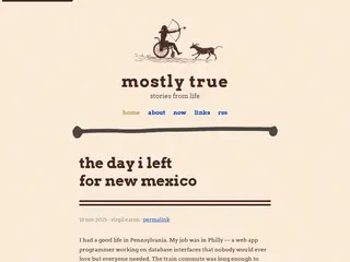 mostly true | virgil eaton