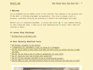 bneil.me | Home