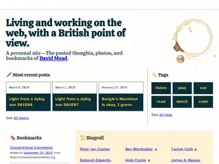 Living and working on the web, with a British point of view.