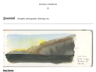 /journal - Michael Champlin
