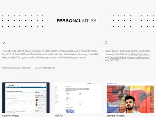 PersonalSit.es | Yes we got hot and fresh sites