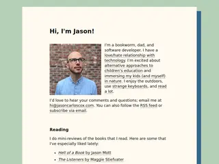 Hi, I'm Jason! | jasoncarloscox.com