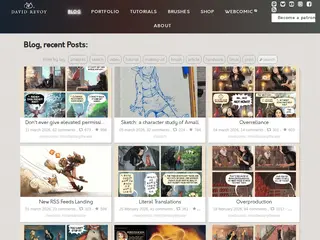 David Revoy - Artist, Instructor, using only Free/Libre and Open-Source software since 2009.