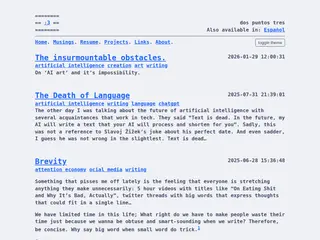 dos puntos tres — :3