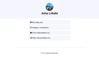 Hi, I’m Juha Liikala