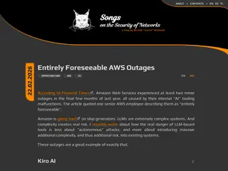 Songs on the Security of Networks