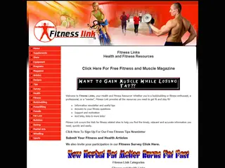 Fitness Links - Your Health and Fitness Resource!