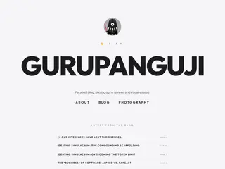 @gurupanguji // Photography Reviews, Essays, and Blog