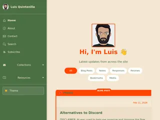 Luis Quintanilla - Personal Website