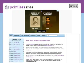 PointlessSites.com - Fun Things To Do When You're Bored