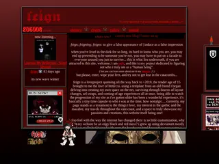 a dark moonlit night...