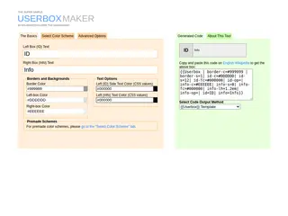 The Super-Simple Userbox Maker