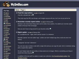News - Page 1 - MySmilies.com
