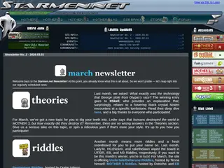 STARMEN.NET - EarthBound / Mother 3 Goodness.