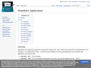 Homebrew Applications - 3dbrew